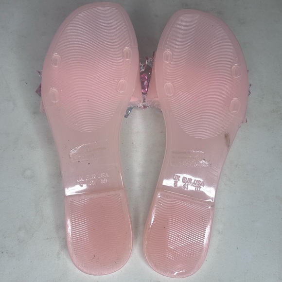 NWOT Bejewelled flat sandals by Rouge - Picture 5 of 6